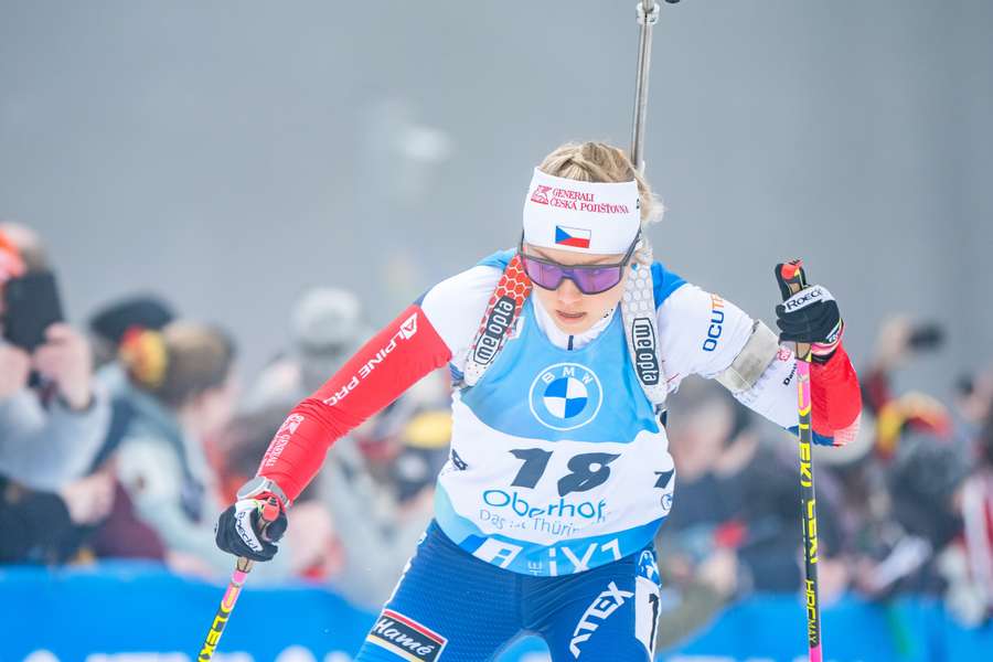 Tereza Voborníková rozjela štafetu výborně.