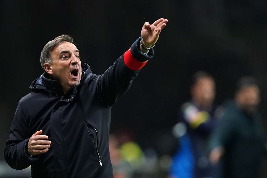Carlos Carvalhal fez a antevisão à partida com o Casa Pia