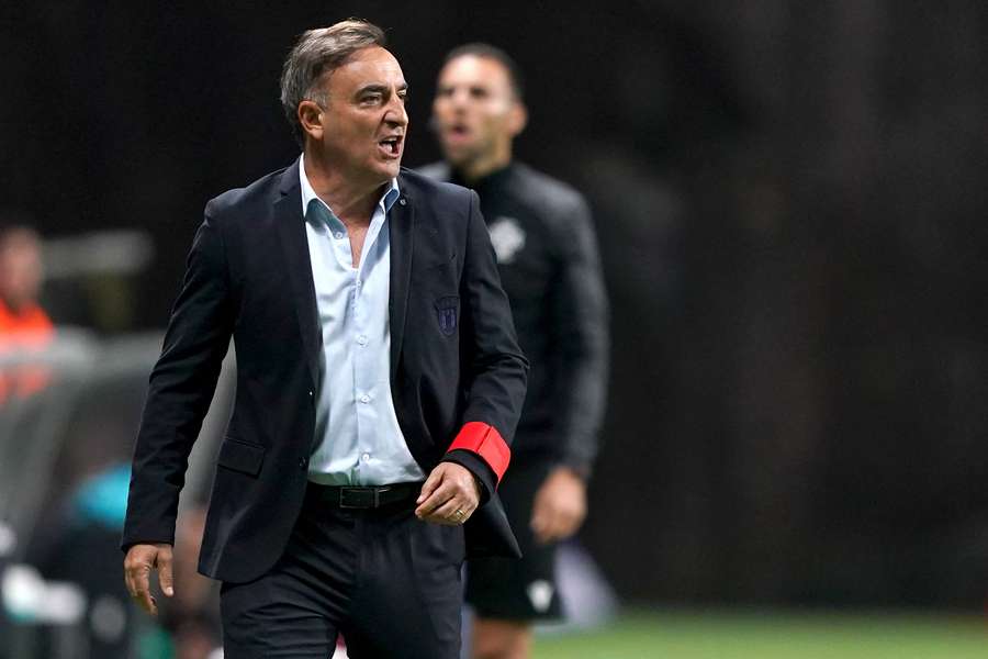 Carlos Carvalhal, treinador do SC Braga