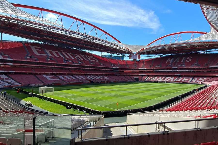 Estádio da Luz, palco que recebe os jogos do Benfica