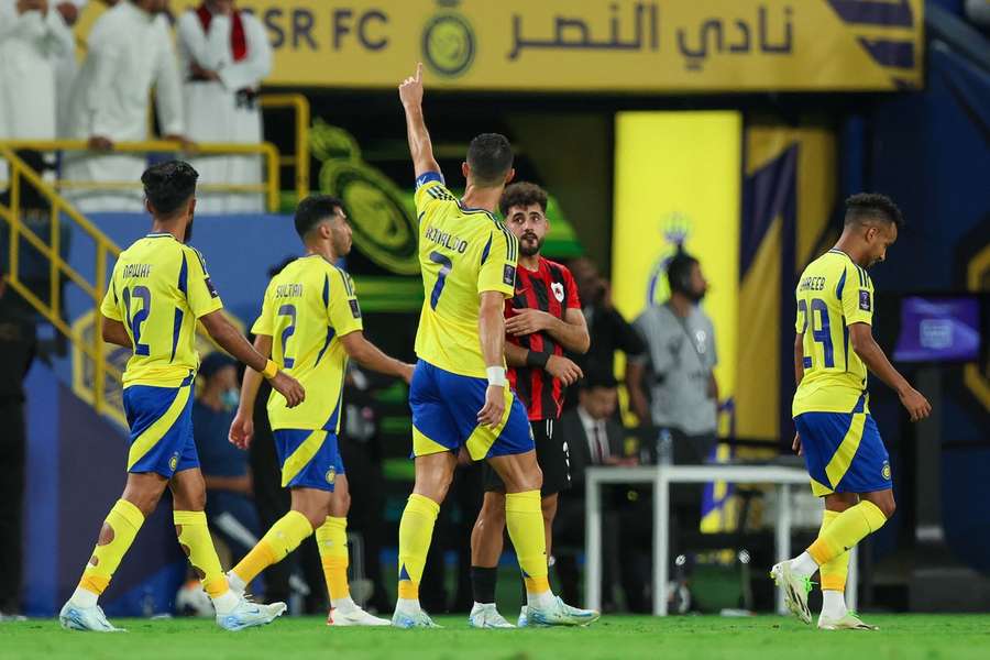 Ronaldo marcou mais um golo ao serviço do Al Nassr