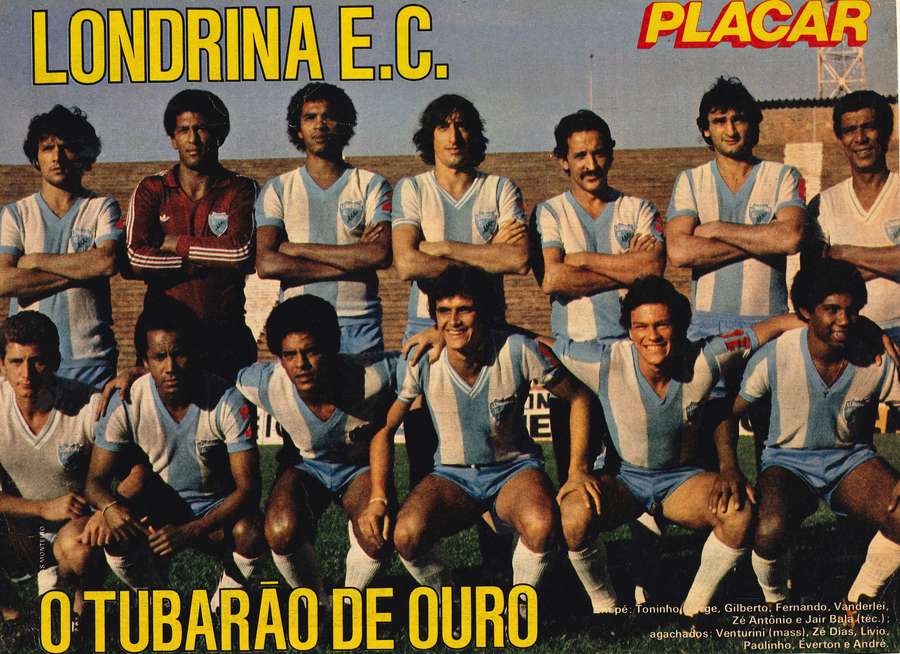 O Londrina foi o 1º campeão da Taça de Prata (1980)