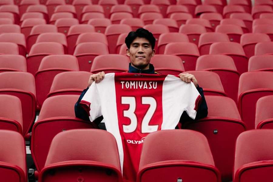 Tomiyasu happy making Ajax move: I'm really happy to be here