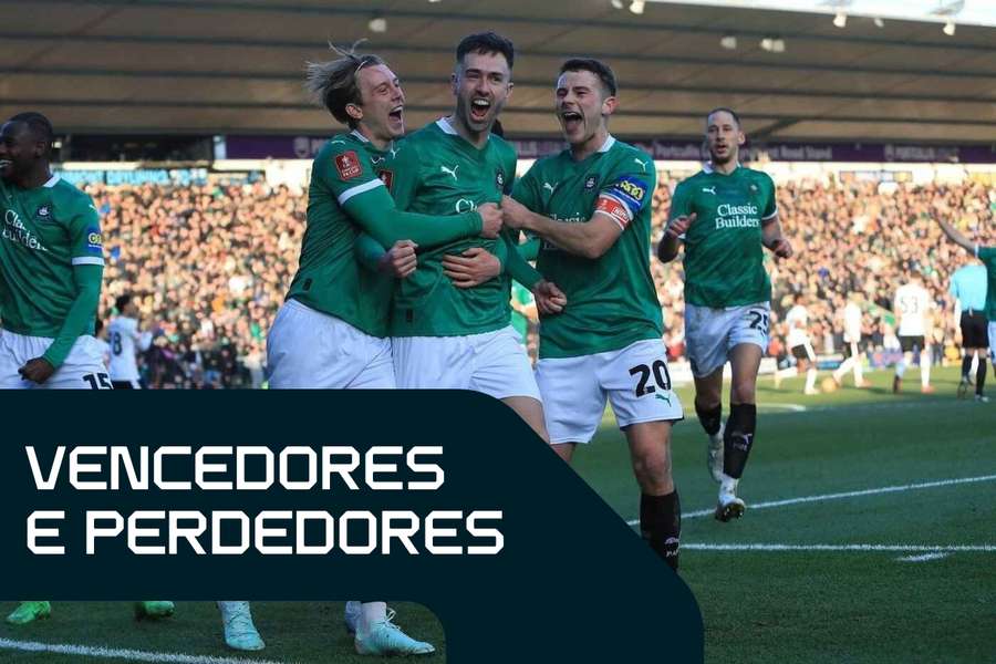 O Plymouth tirou o todo-poderoso Liverpool da Copa da Inglaterra
