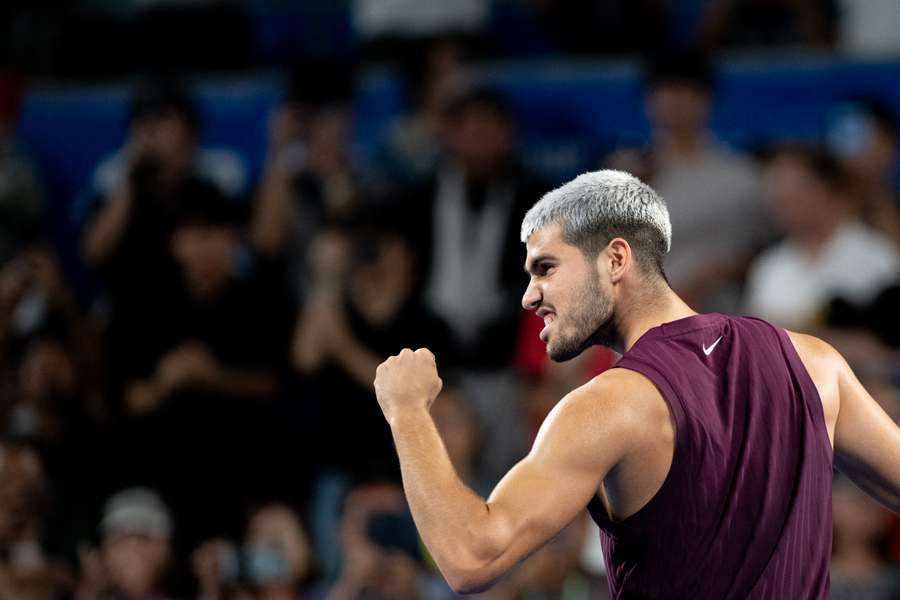 Carlos Alcaraz venceu Brandon Nakashima
