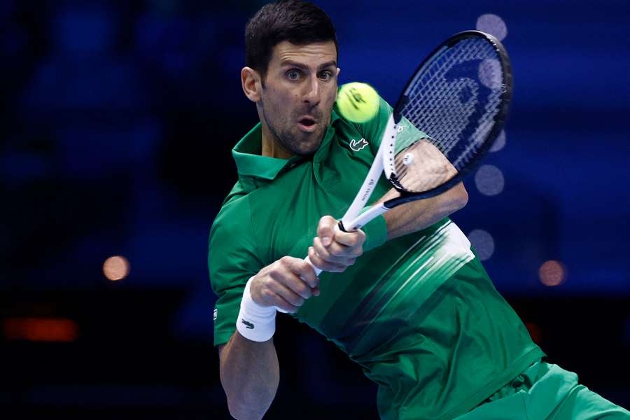 Novak Djokovic will play either Casper Ruud or Andrey Rublev in Sunday's final