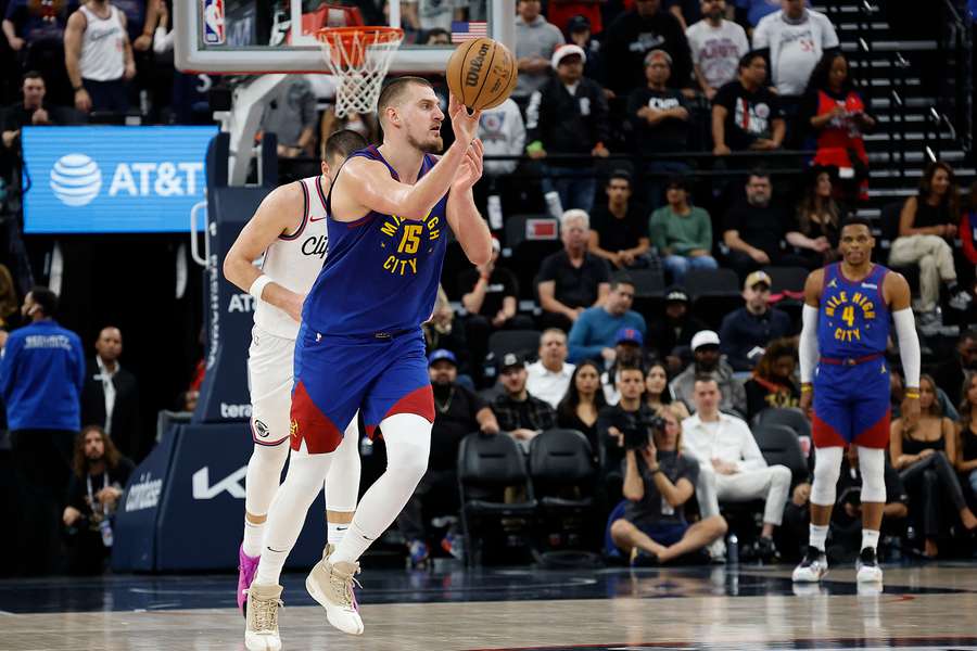 Jokic teve uma grande exibição em Cleveland