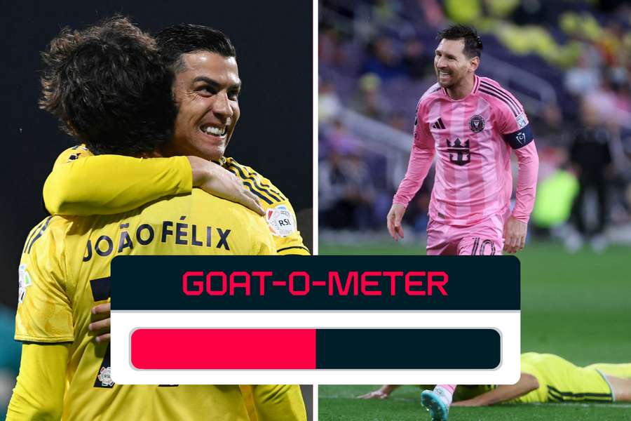 Das dieswöchige GOAT-o-Meter zwischen Cristiano Ronaldo und Lionel Messi