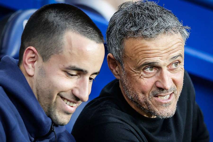 Luis Enrique avec un adjoint avant PSG-Nice. 