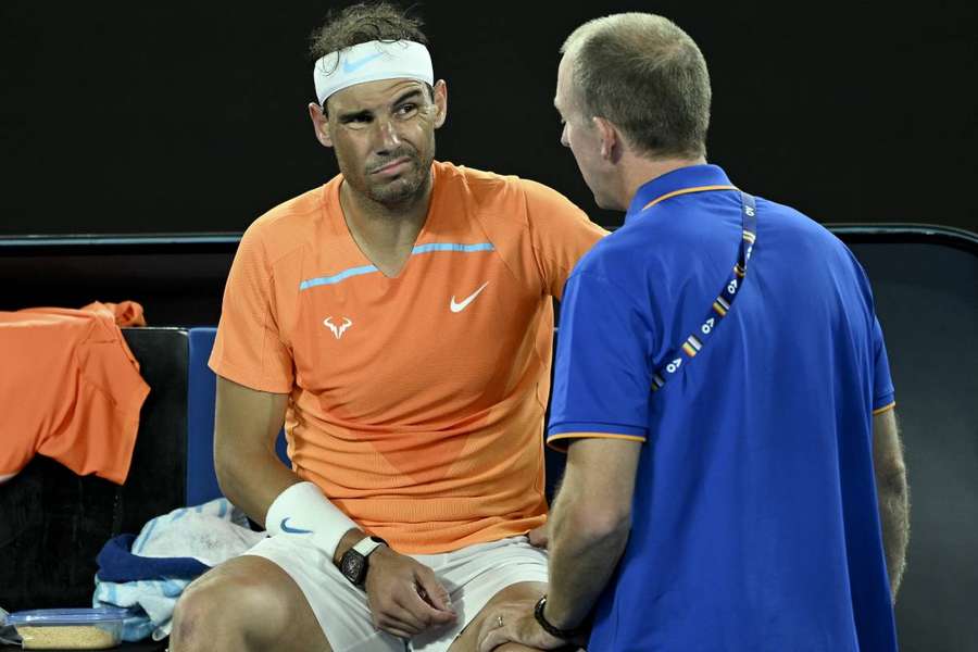Rafael Nadal se machucou em jogo contra o norte-americano Mackenzie McDonald