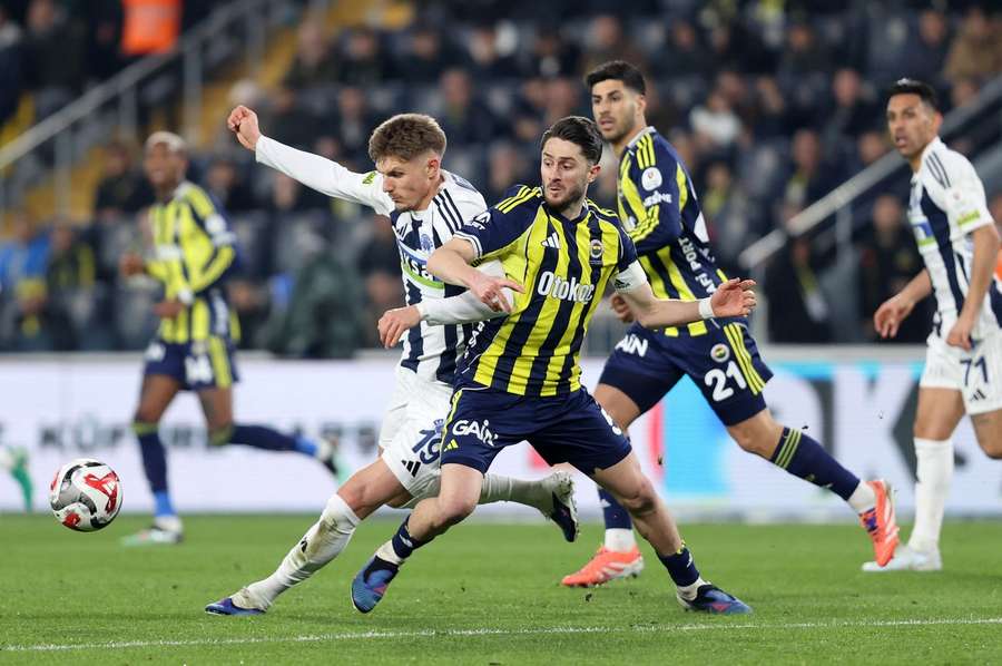 Adrian Benedyczaj w meczu Super Lig pomiędzy Fenerbahce a Kasimpasą.