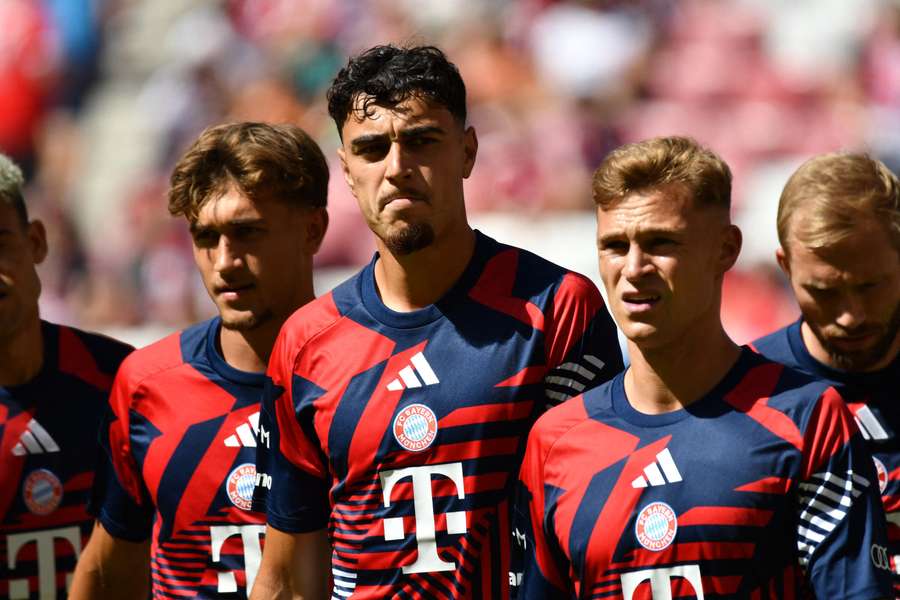 Bischof (l.), Pavlovic (M.) und Kimmich (r.)