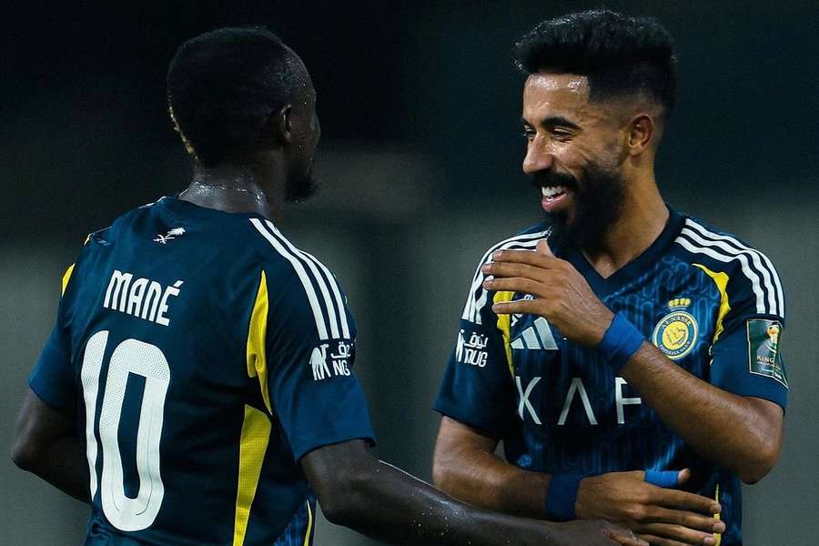 Mané e Boushal fizeram os gols do Al-Nassr contra o Al-Hazem