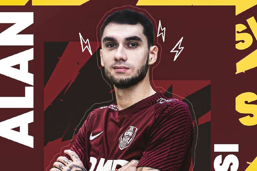 CFR Cluj l-a transferat pe fundaşul ucrainean Alan Aussi