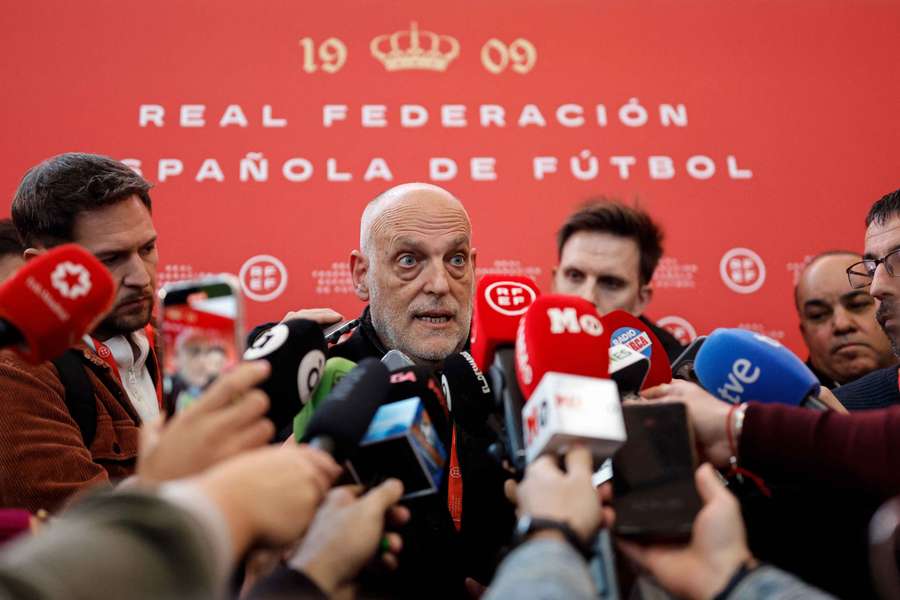 Javier Tebas, indignado por la decisión del CSD en el caso Olmo