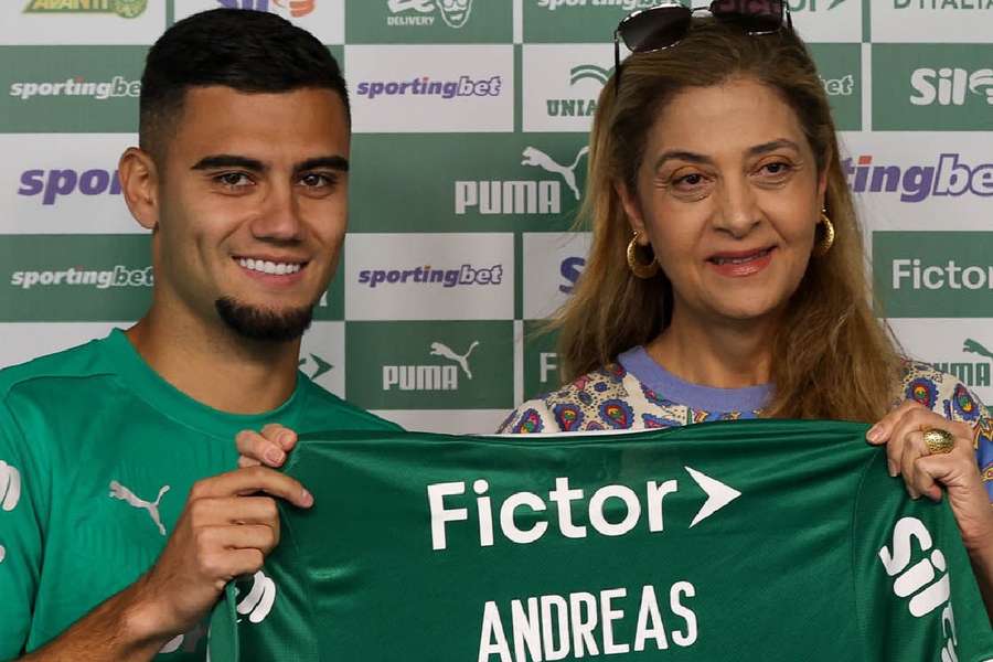 Andreas Pereira é o novo camisa 8 do Palmeiras