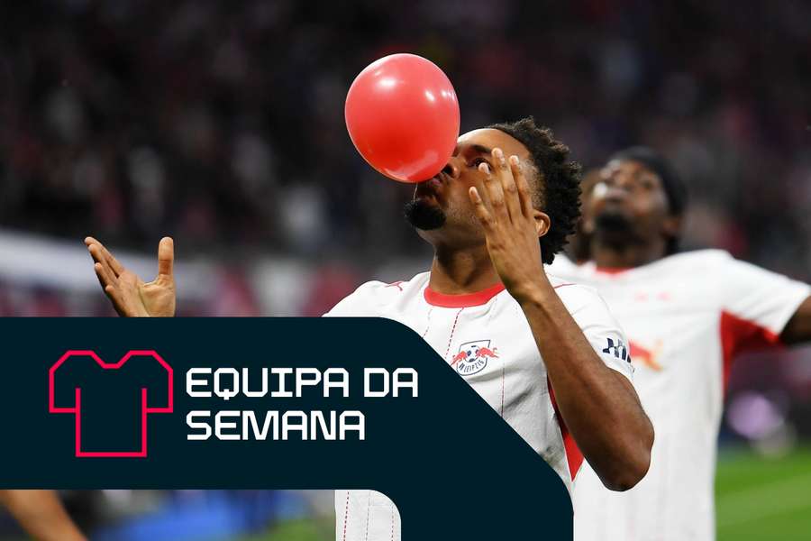 Nkunku esteve em grande no Leipzig durante o fim de semana Nkunku esteve em grande no Leipzig durante o fim de semana