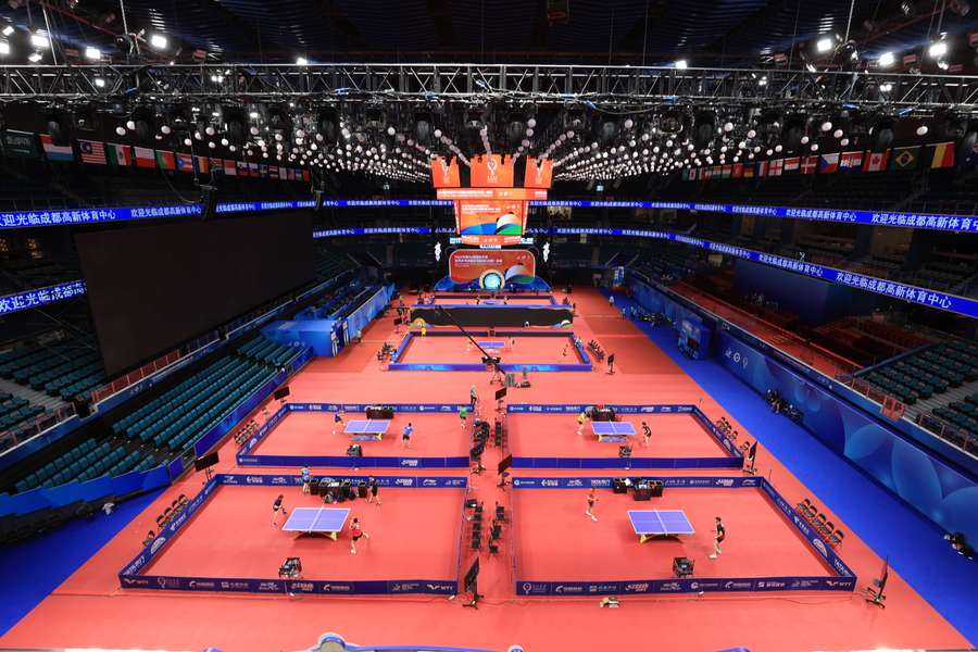 There will be another COVID 'bubble' in place for the table tennis world team championships