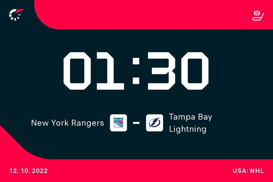 Prvý z dvoch hraných duelov zaobstará Rangers proti Tampe.