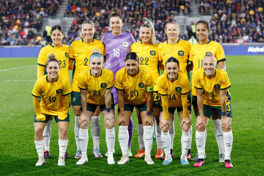 The Australia side that beat France