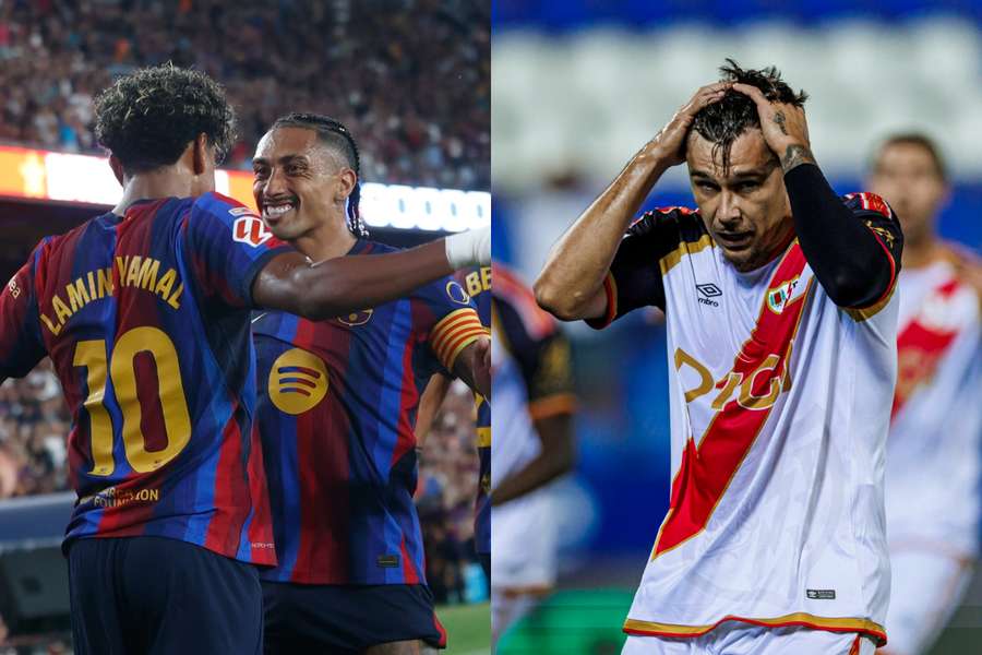 Barcelona a făcut instrucție cu Rayo. Andrei Rațiu, rezervă neutilizată 