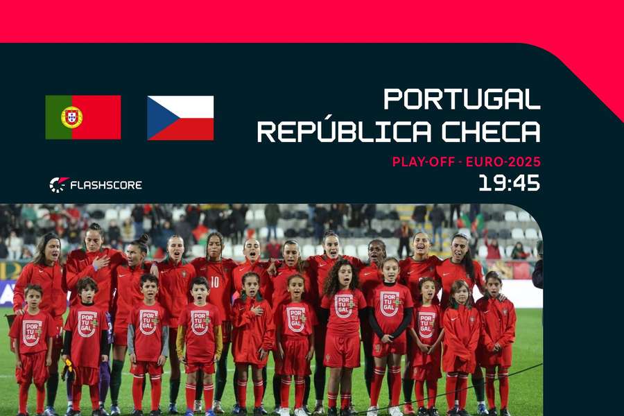 Portugal defronta a República Checa na luta por um lugar no Europeu
