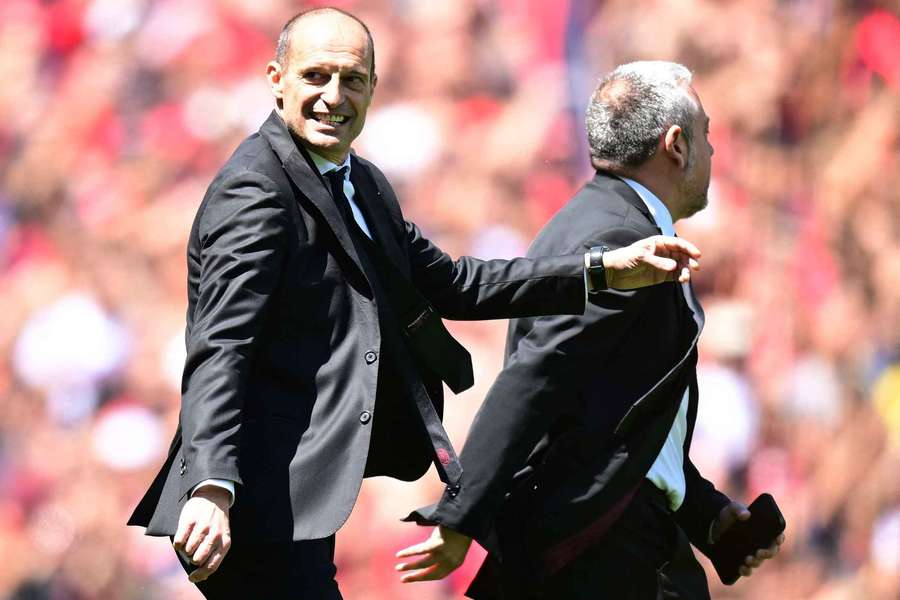 Massimiliano Allegri dopo Genoa-Milan