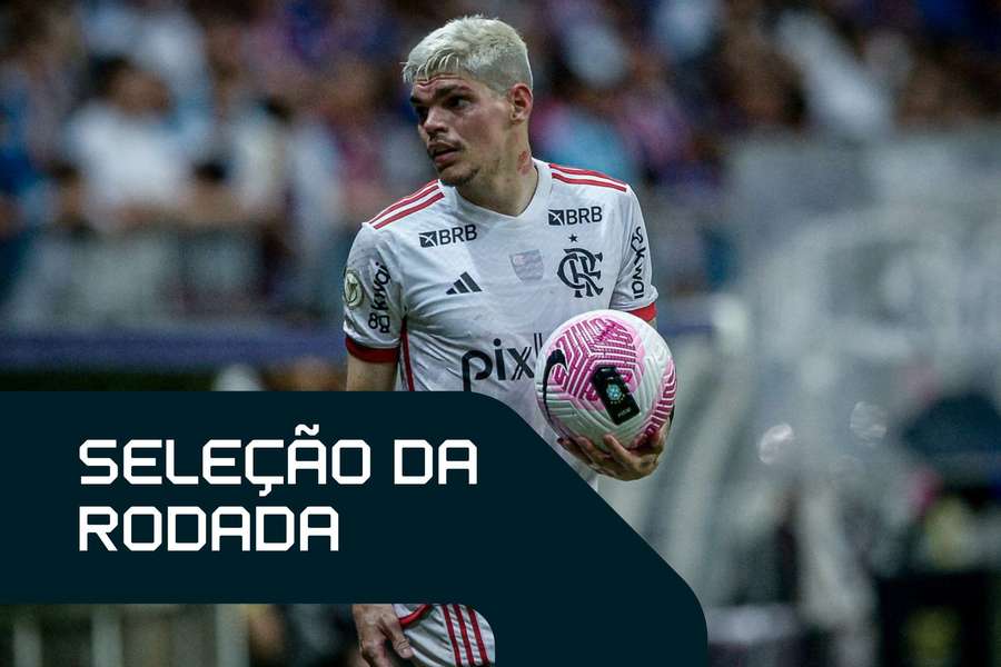 Ayrton Lucas se destacou na vitória do Flamengo sobre o Bahia na Fonte Nova