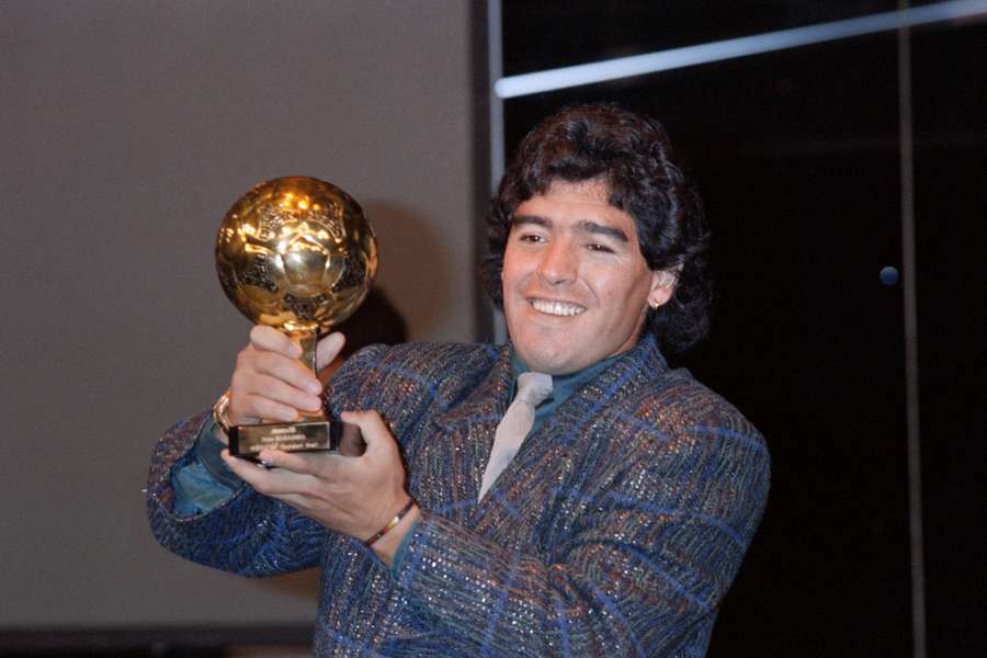 Maradona foi o grande craque da Copa de 1986, no México