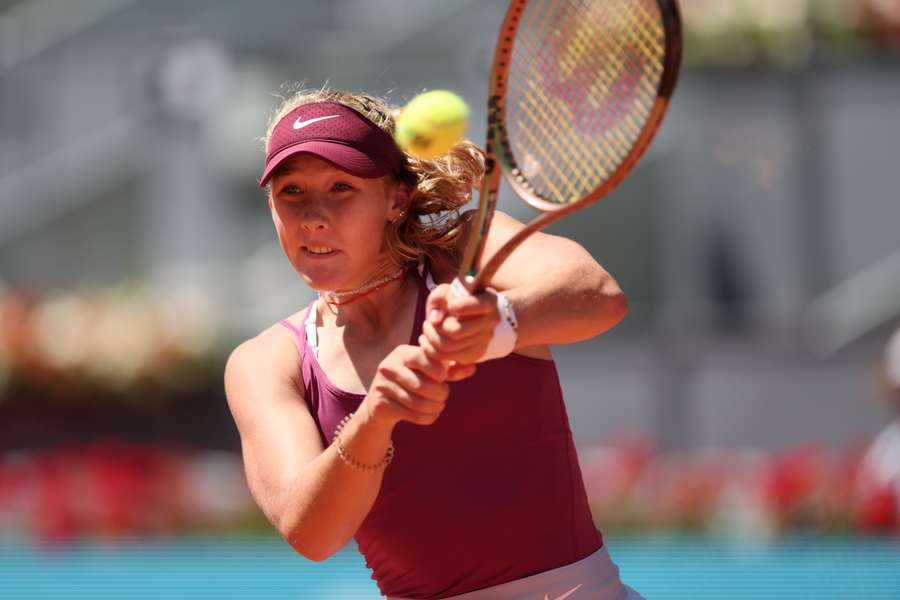 Andreeva foi a grande revelação do WTA 1000 de Madri