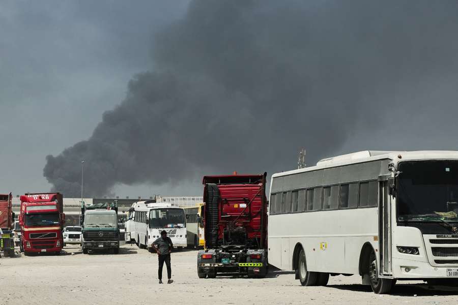 Atentado iraní contra el puerto Jabel Ali en Dubái Atentado iraní contra el puerto Jabel Ali en Dubái