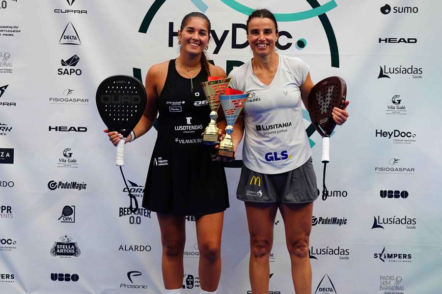 Ana Catarina Nogueira e Clarinha Santos sagraram-se campeãs nacionais Ana Catarina Nogueira e Clarinha Santos sagraram-se campeãs nacionais