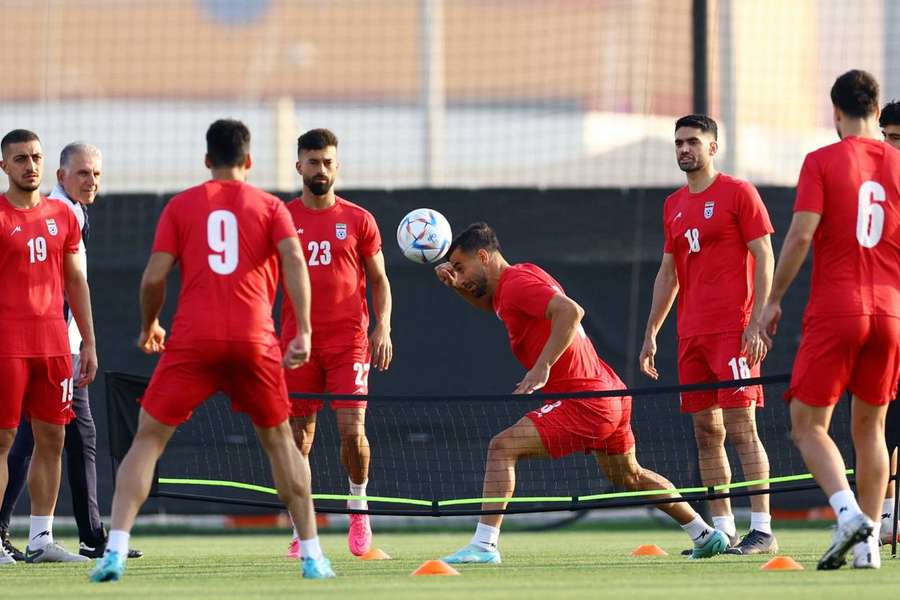 The Iranian football team has been repeatedly drawn into the country's political issues