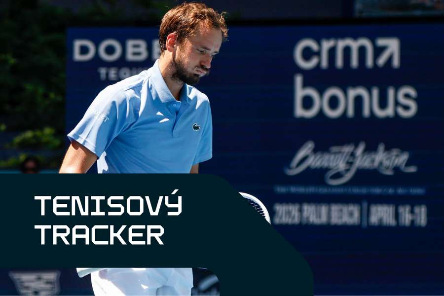 Medvedev nepotvrdil v Miami výbornú formu.