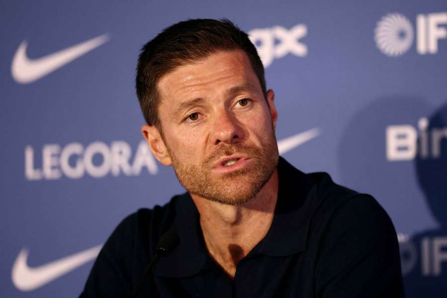Chelsea head coach Xabi Alonso. Chelsea head coach Xabi Alonso.