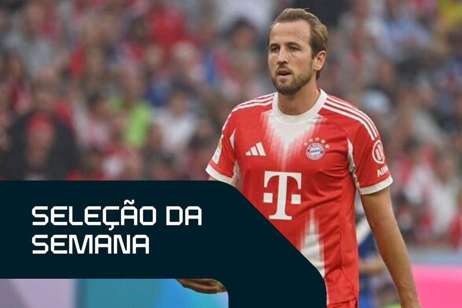 Harry Kane brilhou na goleada do Bayern sobre o Hamburgo