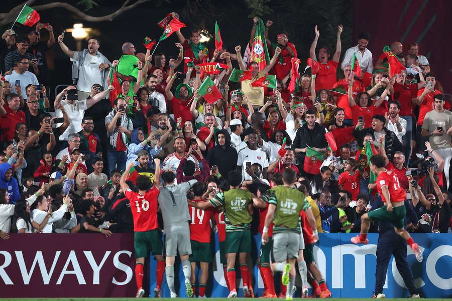 Portugal derrotou o Brasil na meia-final