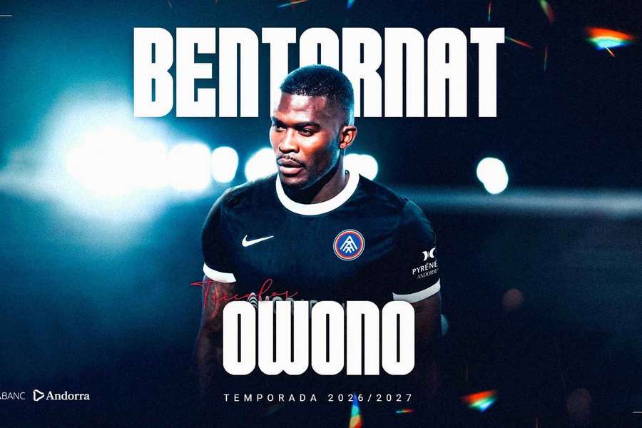 Owono regresa al Andorra, ya en propiedad