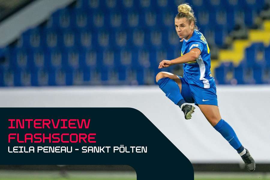 Interview Flashscore - Leila Peneau (Sankt Pölten) : "On veut essayer de ne pas avoir de regrets"