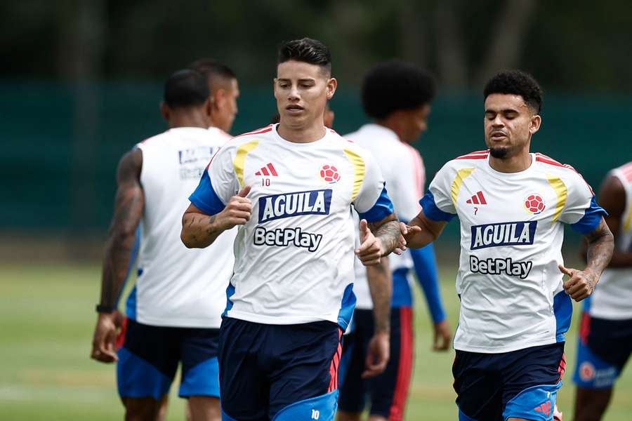 Luis Díaz y James Luis Díaz y James