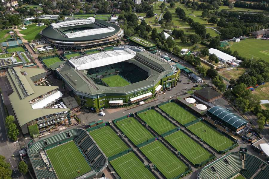 Wimbledon vil med udvidelsen mere end fordoble antallet af græsbaner på anlægget.