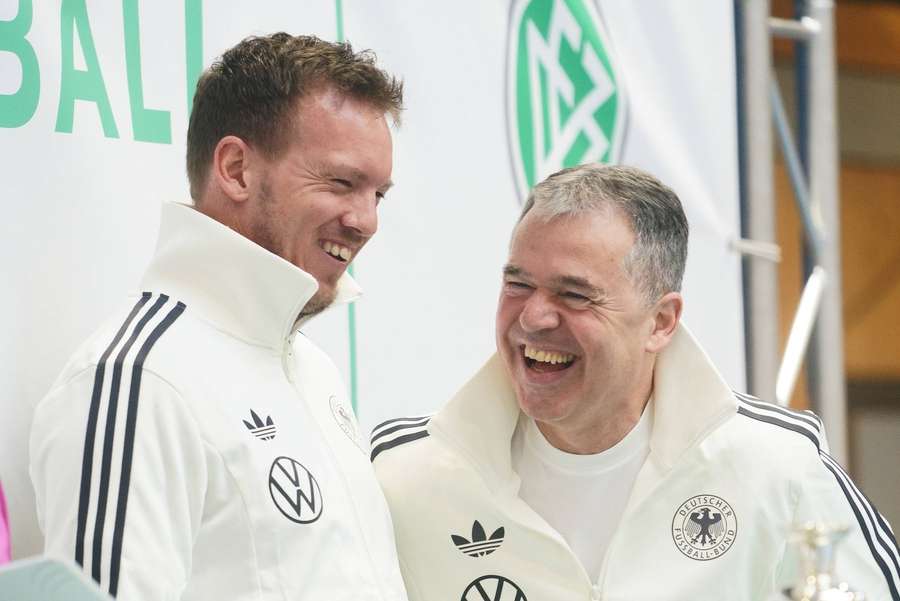 Julian Nagelsmann y Andreas Rettig