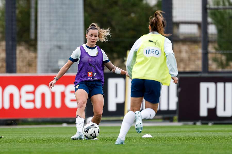 Ana Capeta, avançada da Juventus e da Seleção Nacional