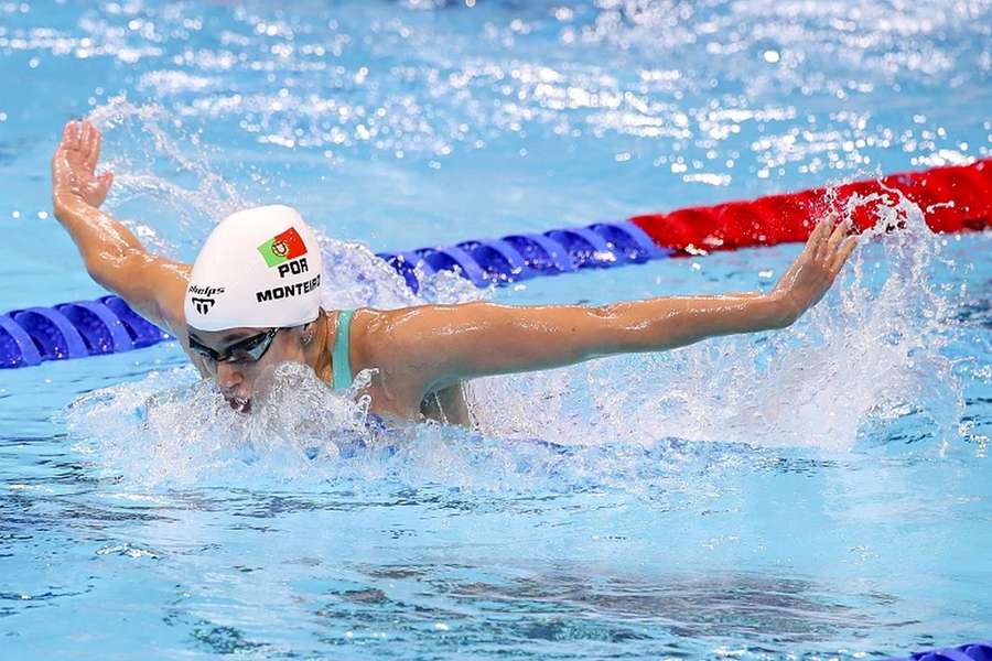 Ana Catarina Monteiro em competição na Taça do Mundo