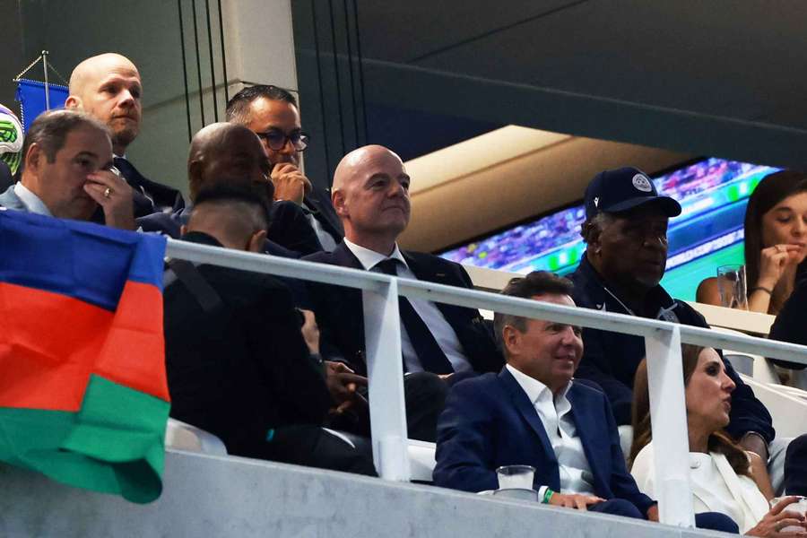 Infantino besuchte das Spiel des Irans gegen Costa Rica