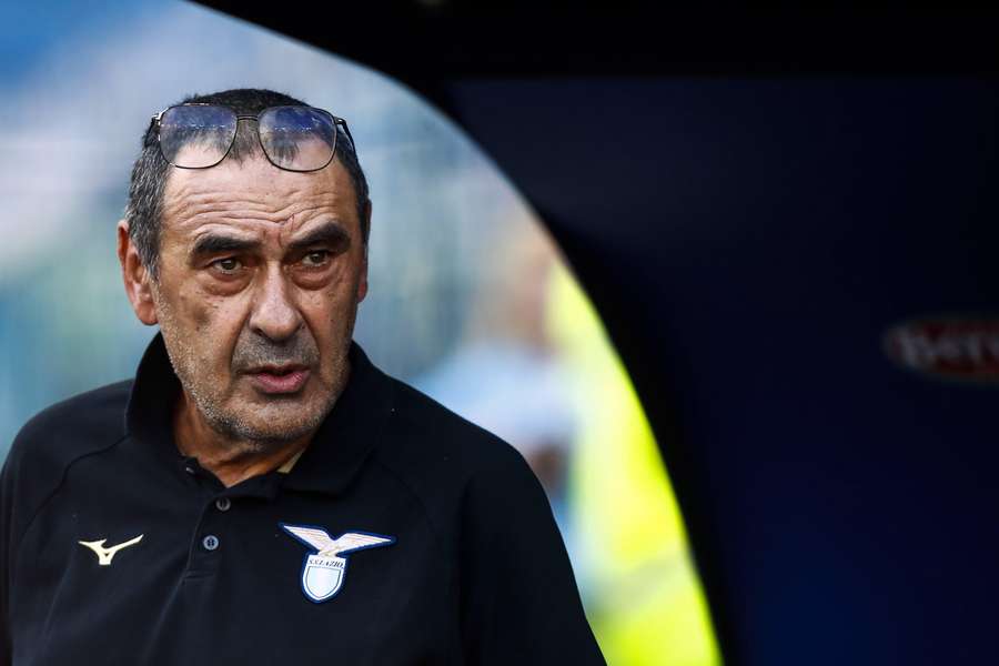 Maurizio Sarri was flink pissig over zijn eigen ploeg