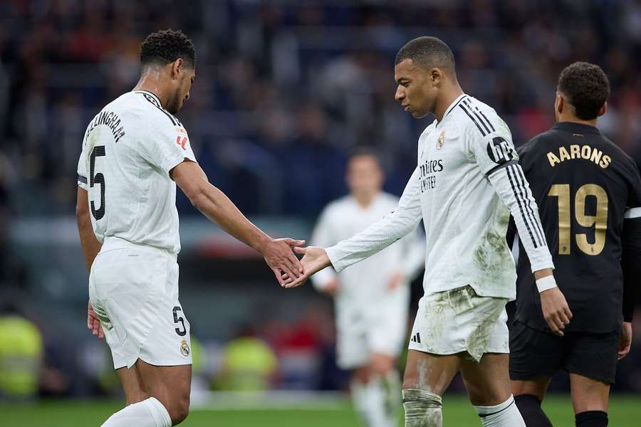 Bellingham (l.) und Mbappe wollen gegen Arsenal "etwas unglaublich Besonderes" aus dem Hut zaubern