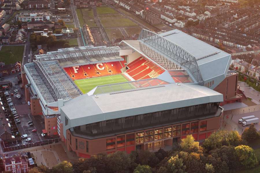 A nova configuração de Anfield