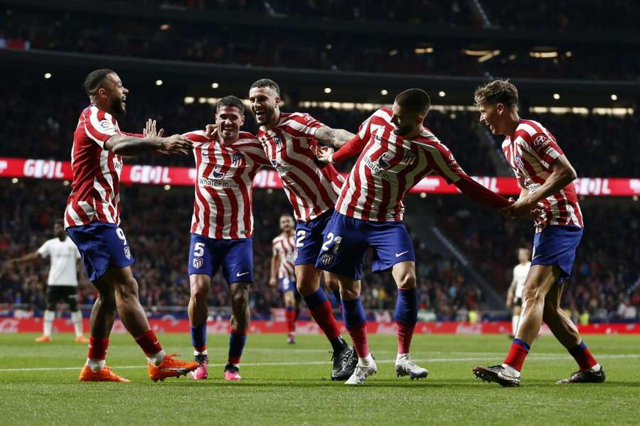 Atlético vyhrálo 3:0.