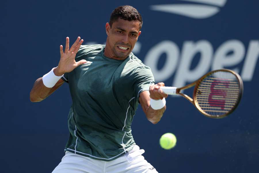 Thiago Monteiro caiu cedo no US Open